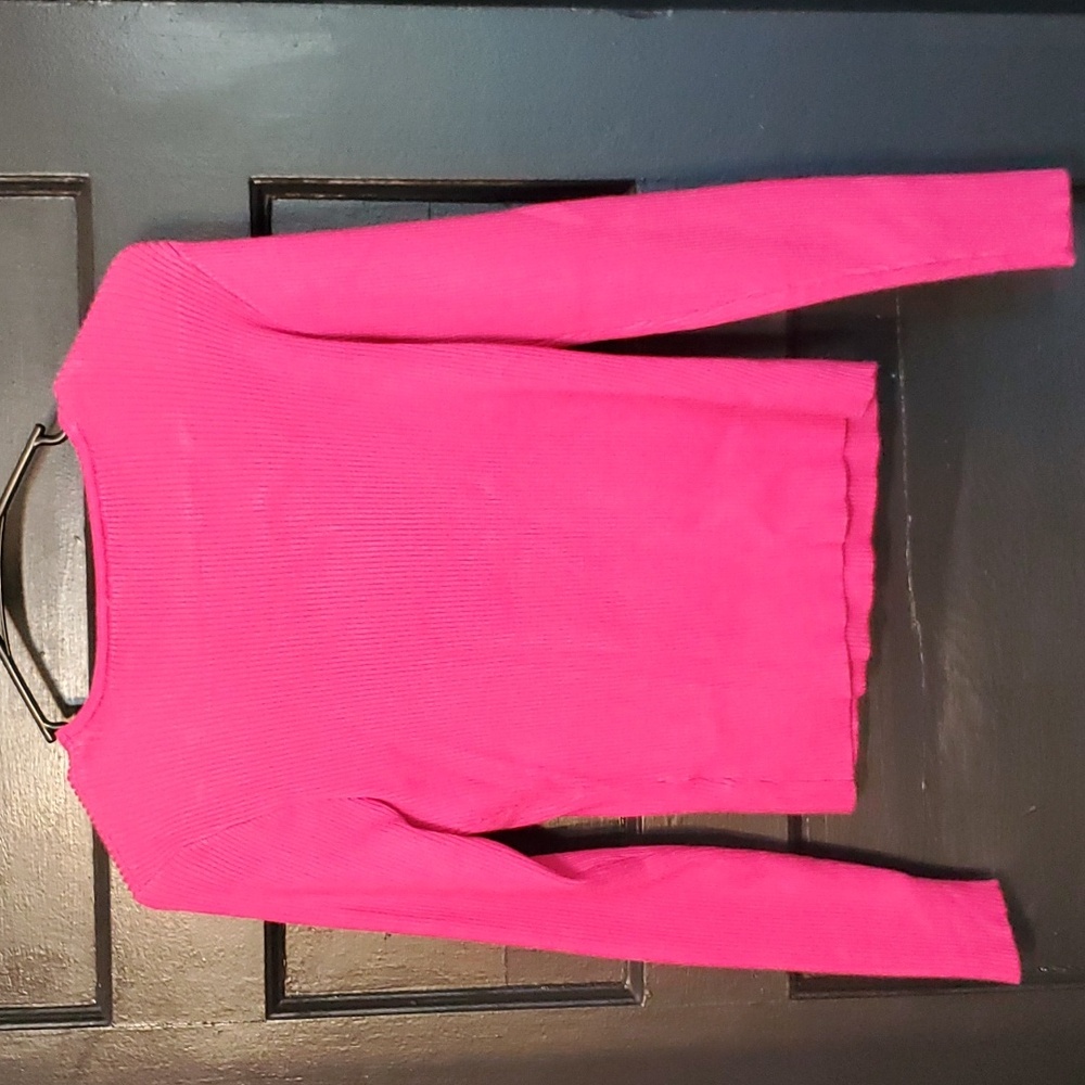 Pink Keyhole Sweater - Picture 2 of 2